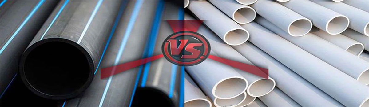  Comparison of PVC pipe and PE pipe (polyethylene)